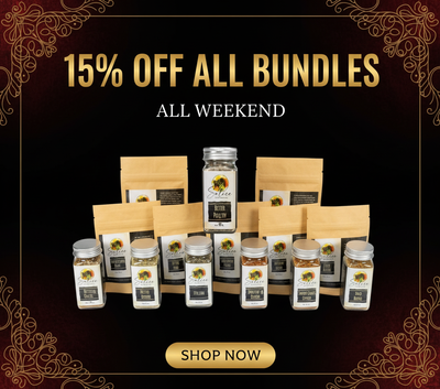 15% off all bundles all weekend banner